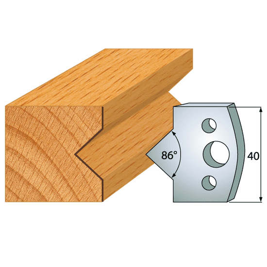 Igm Professional Profilový nôž 40x4mm profil 035 (F026-035)