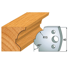 Igm Professional Profilový nôž 40x4mm profil 037 (F026-037)