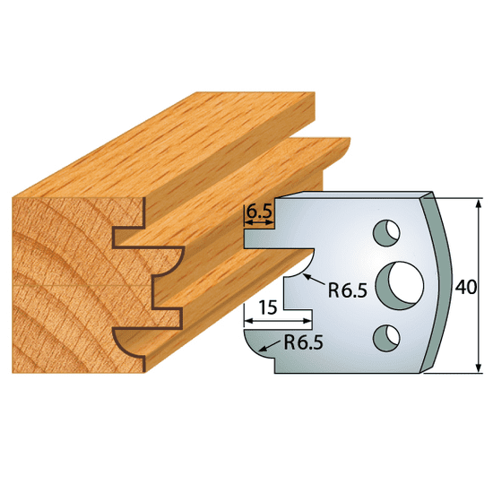 Igm Professional Profilový nôž 40x4mm profil 096 (F026-096)