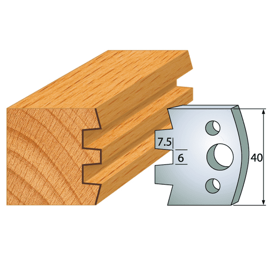 Igm Professional Profilový nôž 40x4mm profil 114 (F026-114)