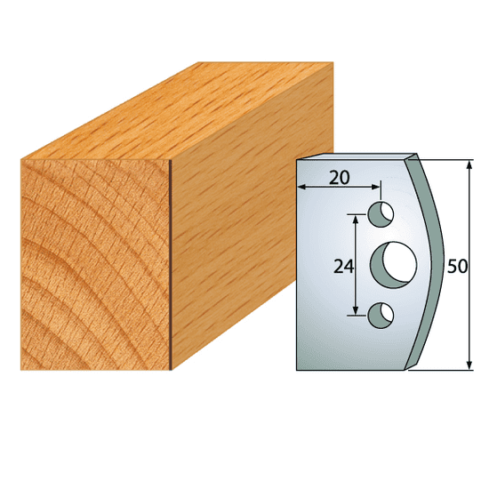 Igm Professional Profilový nôž 50x4mm profil 500 (F026-500)