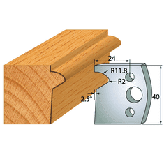 Igm Professional Obmedzovač 40x4mm profil 135 (F027-135)