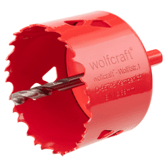 WolfCraft Bi-metalová dierovka 6-hr.stopka+vrták ø 54 mm (5472000)