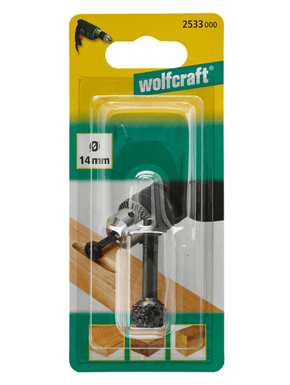 WolfCraft rašple 14 mm guľa, piata 6 mm na drevo (2533000)