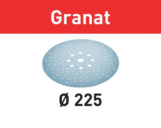 Festool Brúsne kotúče Granát STF D225/128 P120 GR/25 (205657)