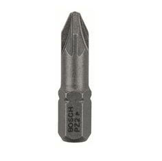 BOSCH Professional Bit PZ2 eh, 25 mm (2607001560-1/25)