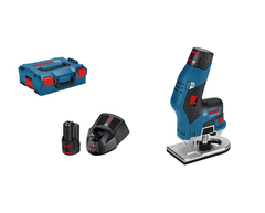 BOSCH Professional Akumulátorová ohraňovacie frézka GKF 12V-8 2x3,0Ah LB (06016b0000)