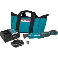 Makita WR100DSA Aku ráčnový uťahovák Li-ion 12V/2,0 Ah CXT (WR100DSA)