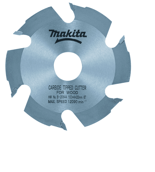 Makita Fréza na lamely B-20644 100x4x22mm Z=6