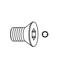 Igm Professional Skrutka - Typ:12 M4x6 D9 torx 15 (F099-14000)