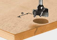 Festool Vrták na kovania HW, päta 8 mm HW S8 D20 (491072)