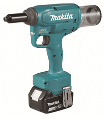 Makita DRV150RFJ Aku nitovačka Li-ion 18V/3,0 Ah, systainer (DRV150RFJ)