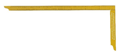 Hedue Tesársky uholník 800x320mm s mm stupnicou a s opisovacími otvory (y084)