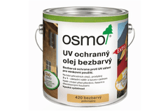 OSMO UV ochranný olej EXTRA 420, bezfarebný náter s UV ochranou 2,5L (11600027)