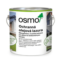 OSMO Ochranná olejová lazúra na drevo - 2,5l biela 900 (12100024)