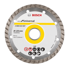 BOSCH Professional Kotúč diamant 125mm / 22,23 Eco Turbo (2608615037)