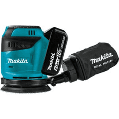 Makita DBO180RTJ Aku excentrická brúska Li-ion 18V/5,0Ah,systainer (DBO180RTJ)