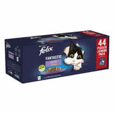 Felix Fantastic Multipack kapsička 44x85g hovädzie/ kura/ losos/ tuniak v želé