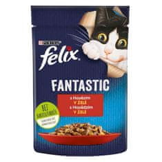 Felix Fantastic kapsička 85g s hovädzím v želé