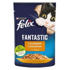 Felix Fantastic kapsička 85g s kuraťom v želé