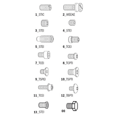 Igm Professional Skrutka - M4x6x8 D6 torx (F099-54100)