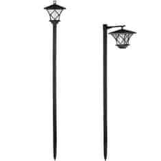 Gardlov  23548 Záhradná solárna LED lampa do zeme 55 - 157 cm, IP44, 600 mAh