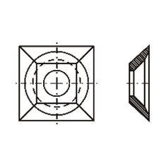 Igm Professional Žiletka tvrdokovová - 21x21x5 Drevo (NT22695)