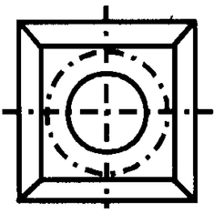 Igm Professional N013 žiletka tvrdokovová - 15x15x2,5 Drevo (NT13315)