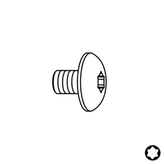 Igm Professional skrutka - M4x3,5 D9 torx 15 (F099-64000)