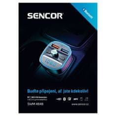 SENCOR SWM 4848 BT FM MODULÁTOR DO AUTO