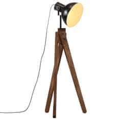 Petromila vidaXL Podlahová lampa 25 W čierna 45x45x120 cm E27