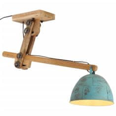 Petromila vidaXL Stropná lampa 25 W šmuhovaná modrá 105x30x65-108cm E27