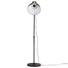 Vidaxl Podlahová lampa 25 W čierna 150 cm E27