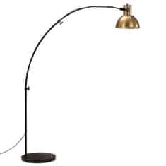 Vidaxl Podlahová lampa 25 W starožitná mosadzná 150 cm E27