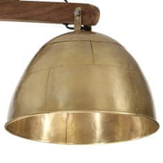 Vidaxl Závesná lampa 25 W starožitná mosadzná 105x30x65-108cm E27