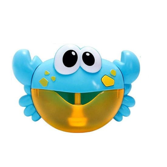 CAB Toys Bublinkový krab vyrába bublinky penu vo vani modrý