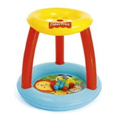 Fisher-Price Detské nafukovacie hracie centrum s otvormi na lopty Fisher Price 