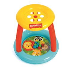 Fisher-Price Detské nafukovacie hracie centrum s otvormi na lopty Fisher Price 