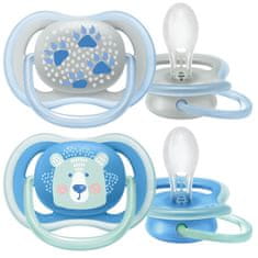 Philips Avent Cumlík Ultra air Pastel 6-18m chlapec, 2 ks