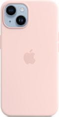 Apple iPhone 14 Silicone Case with MS - Chalk Pink