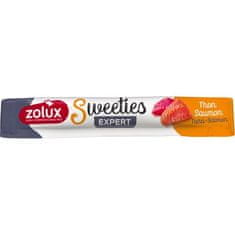 Zolux Sweeties Krémová pochúťka s tuniakom a lososom 14g pre mačky 1ks