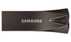 SAMSUNG Bar Plus USB 3.1 512GB / USB 3.2 Gen 1 / USB-A / Kov / Sivá