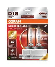 Osram OSRAM D1S 35W XENARC NIGHT BREAKER LASER plus 220% 2ks 66140XN2-2HB