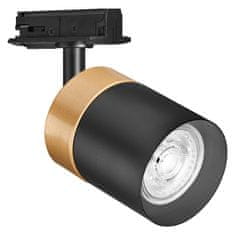 Osram LEDVANCE 1f Tracklight Spot Cylinder Gold GU10 čierna 4058075756700