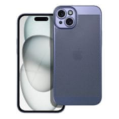 MobilMajak Obal / kryt na Apple iPhone 15 Plus modré - BREEZY Case