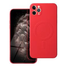 Oem Obal / kryt na Apple iPhone 12 PRO MAX červené - MagCover
