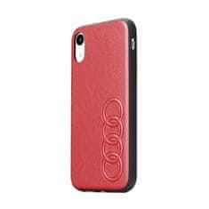 MobilMajak Obal / kryt na Apple iPhone 11 Pro Max červené - Originálne AUDI Leather