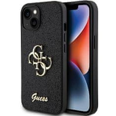 Guess Obal / kryt na Apple iPhone 15 čierne - originál GUESS