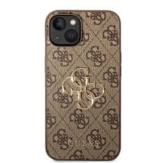 Guess Obal / kryt na Apple iPhone 14 Plus hnedé - Guess