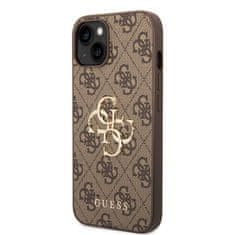 Guess Obal / kryt na Apple iPhone 14 hnedé - Guess